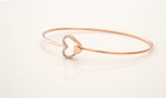 Heart of 21 Diamond Bangle