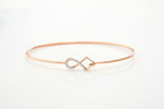 Infinity Arrow Bangle