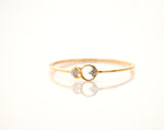 Twin Circle Glow Ring