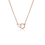 Short Circles Necklace