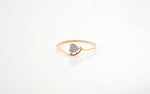 Curved Heartlight Ring