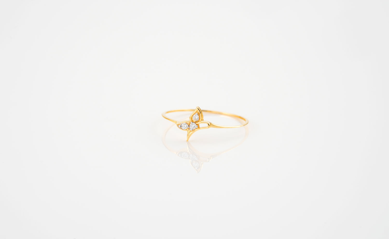 Butterfly Trio Ring