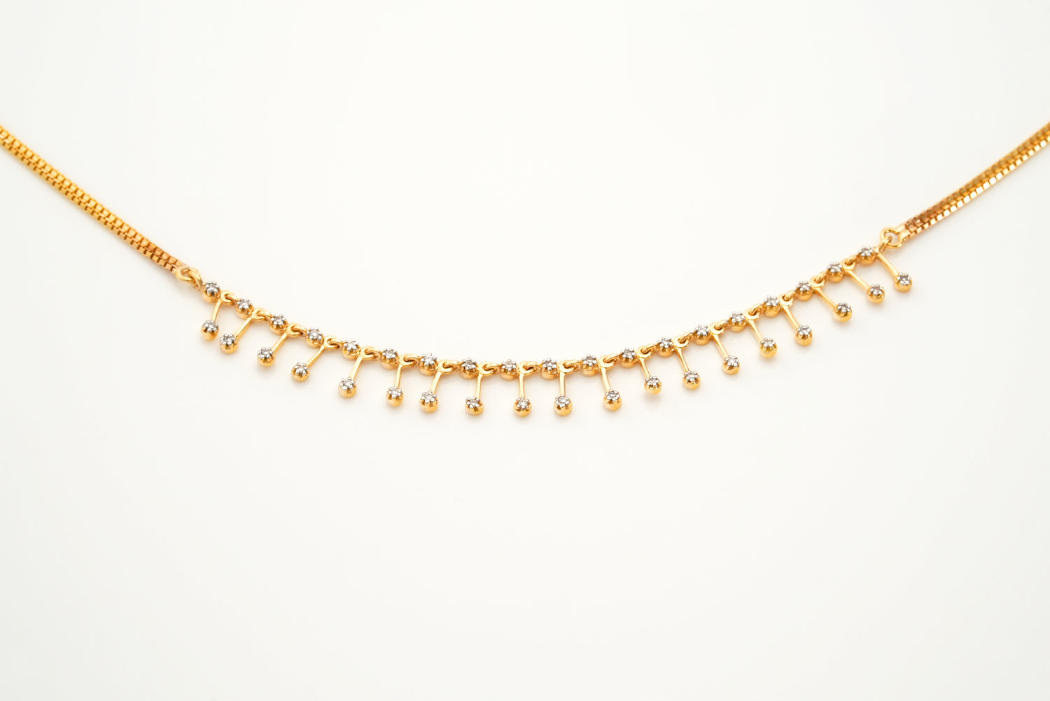 Diamond Cascade Necklace