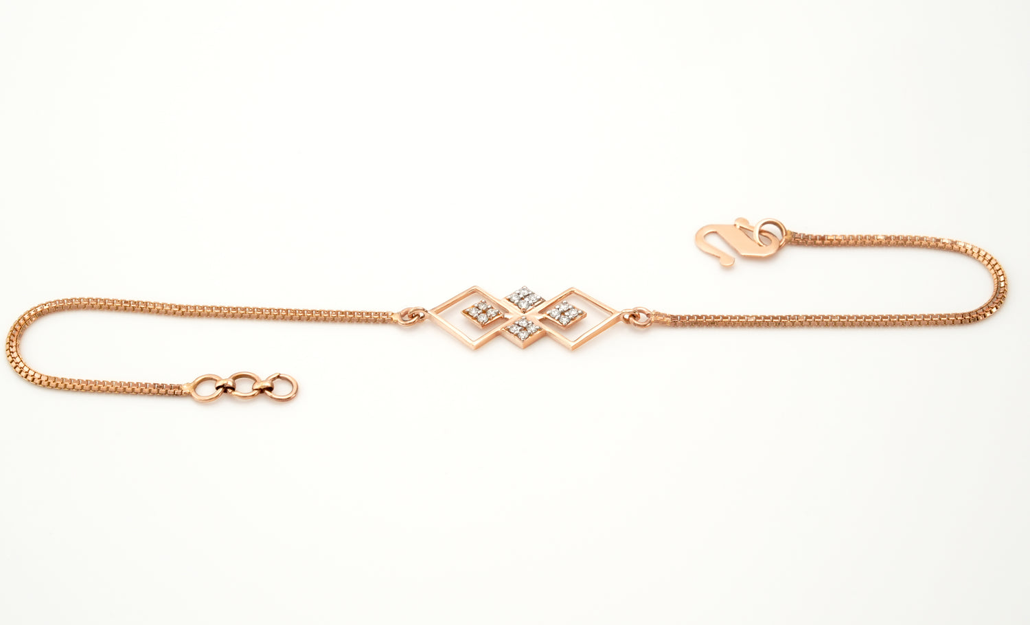 Diamond Butterflies Bracelet