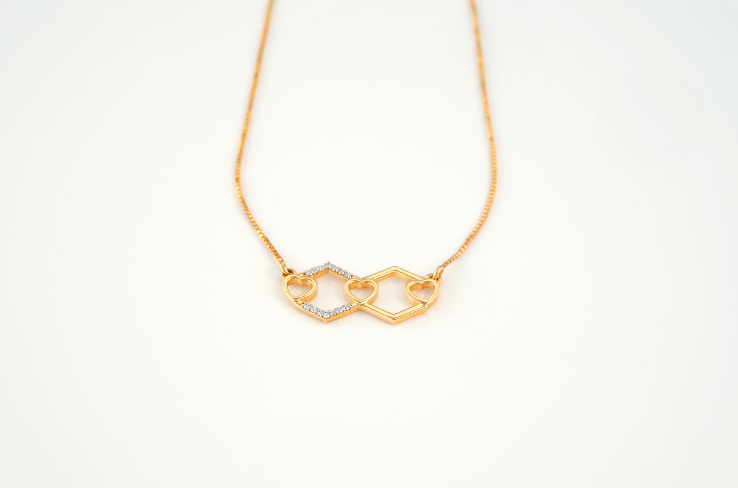 HexaHeart Glow Necklace