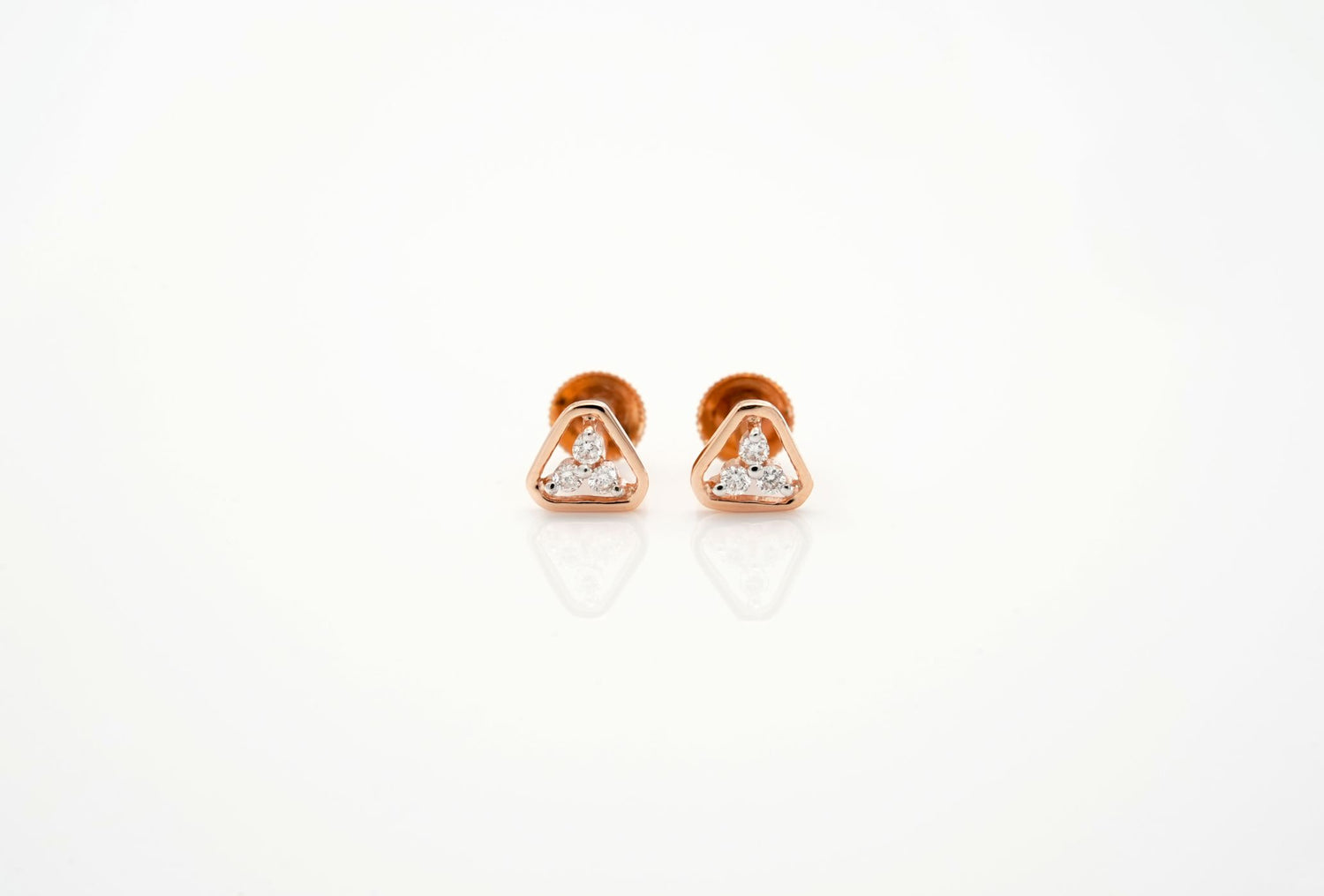 Triangle Blossom Earring