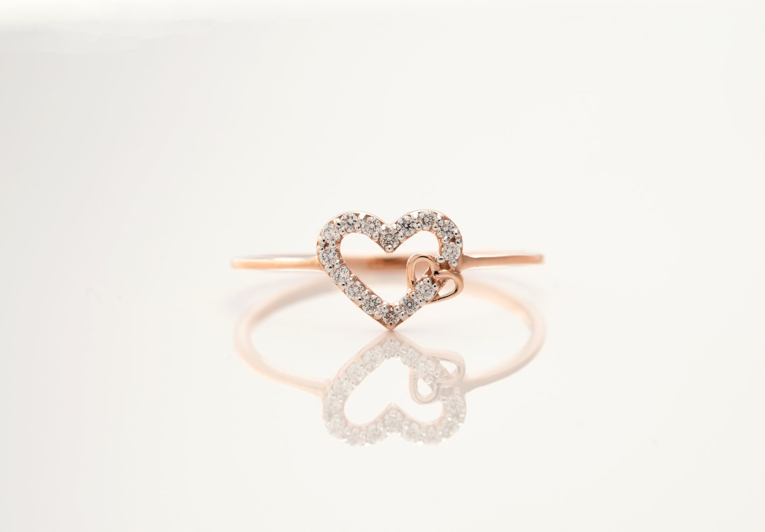Forever Shine Heart Ring