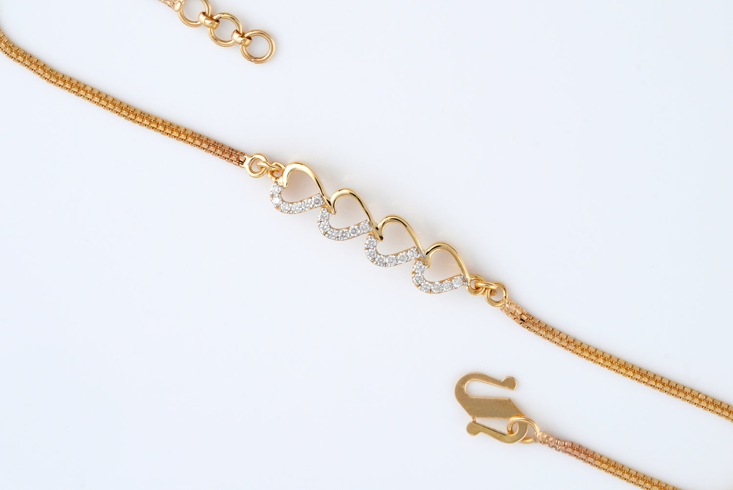 Luminous Hearts Bracelet
