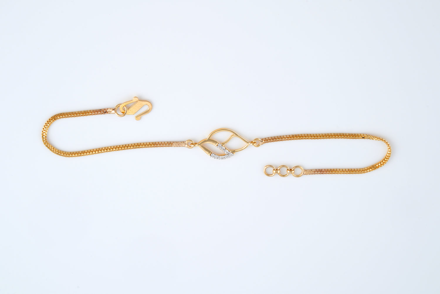 Diamond Leaflet Bracelet