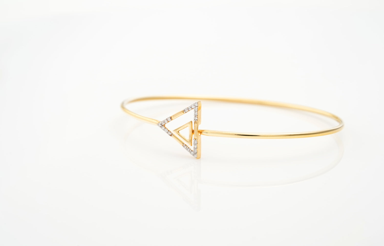 Crowned with a Bold Triangular Head