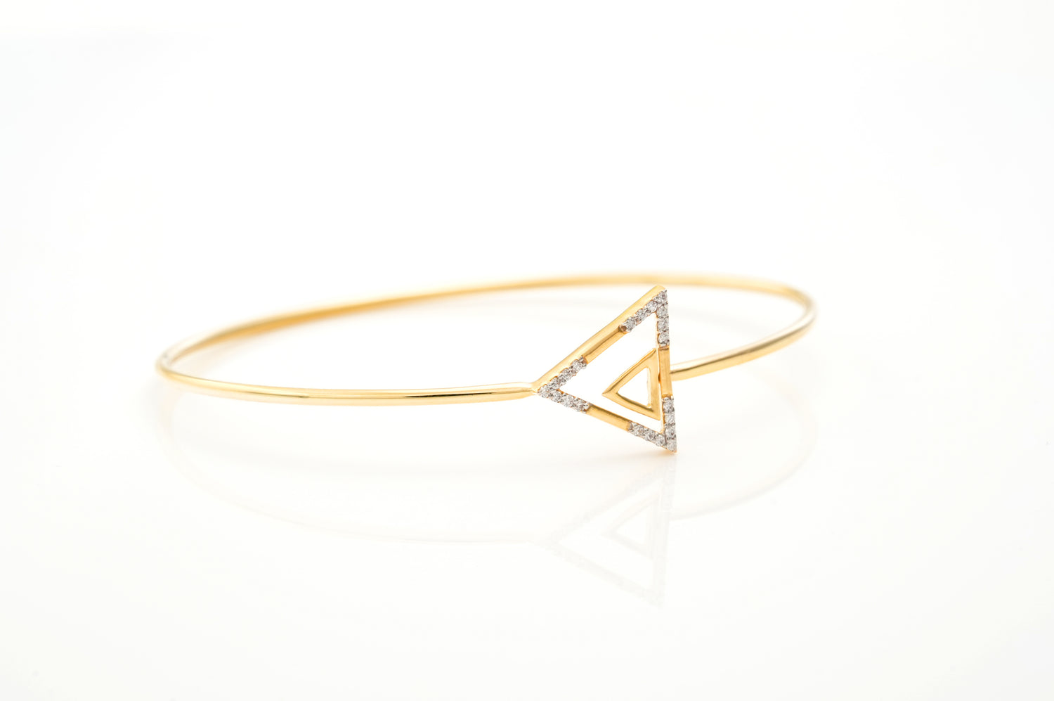 Crowned with a Bold Triangular Head