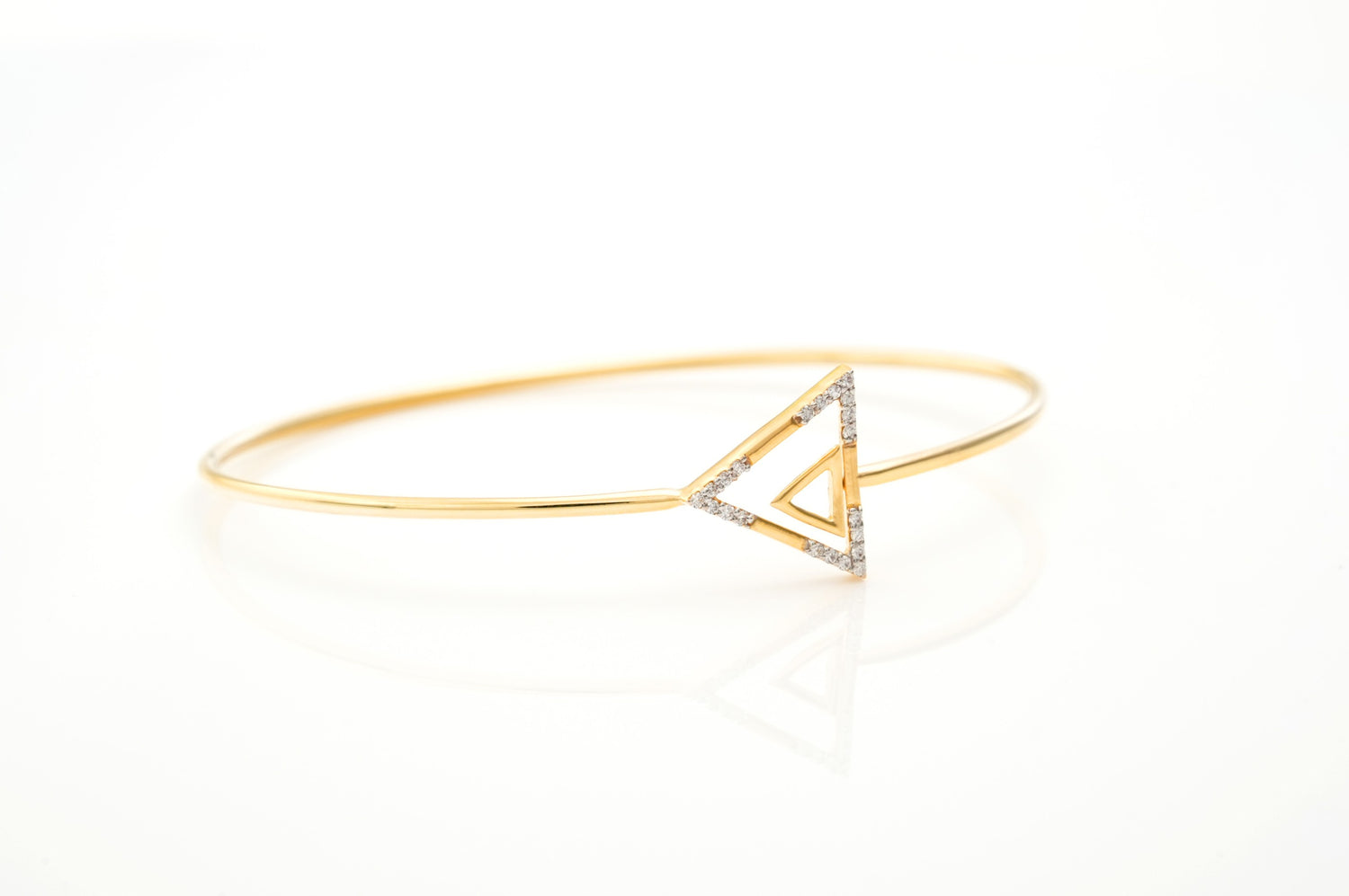 Crowned with a Bold Triangular Head