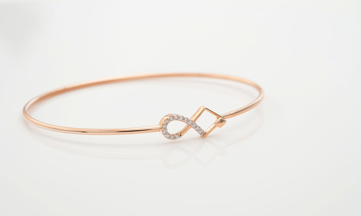 Infinity Arrow Bangle