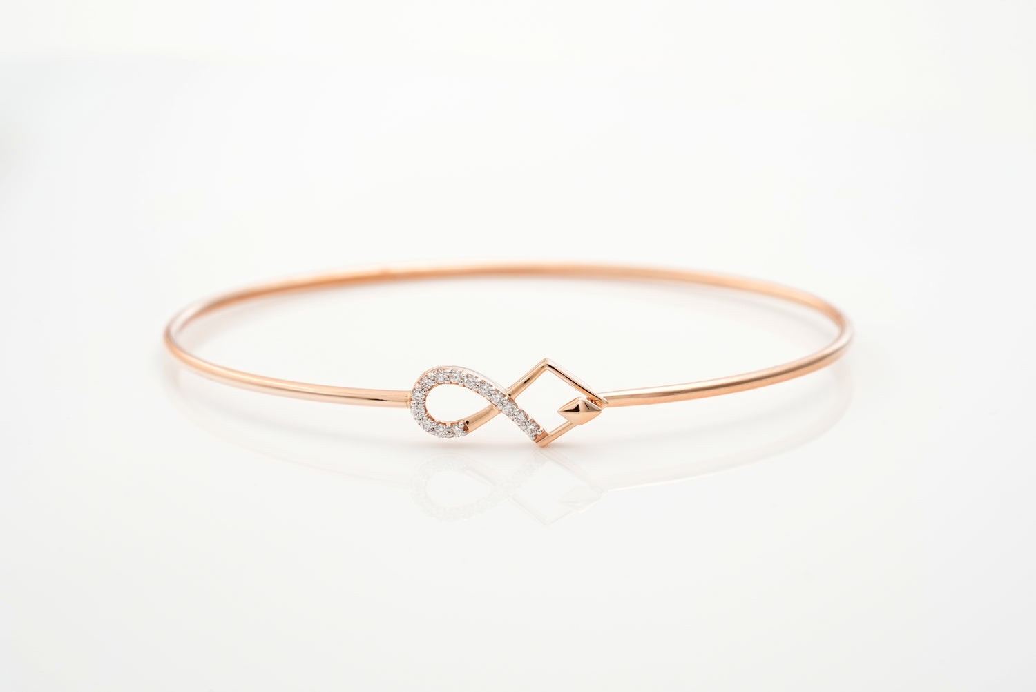 Infinity Arrow Bangle