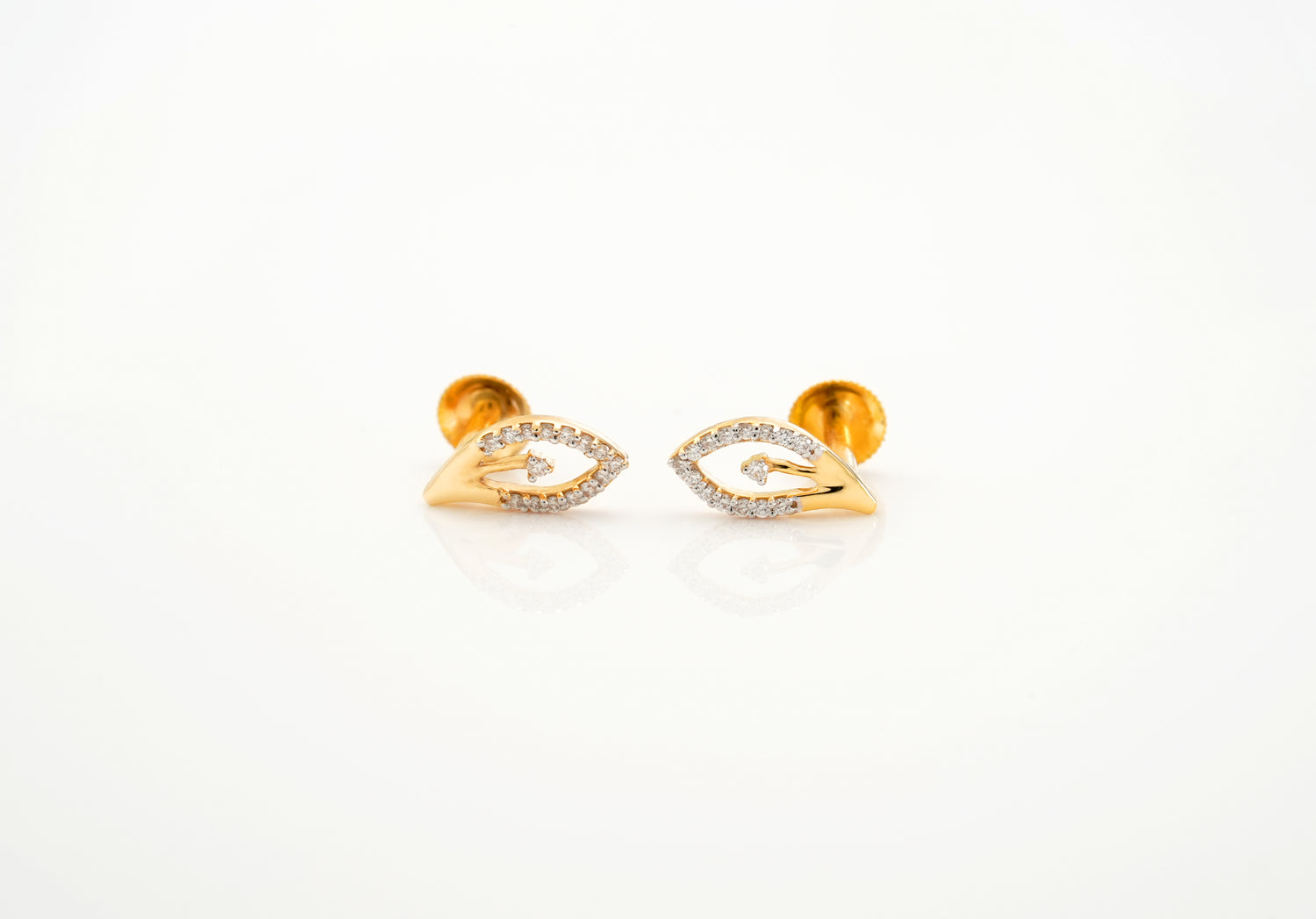 Diamond Leafall Earring