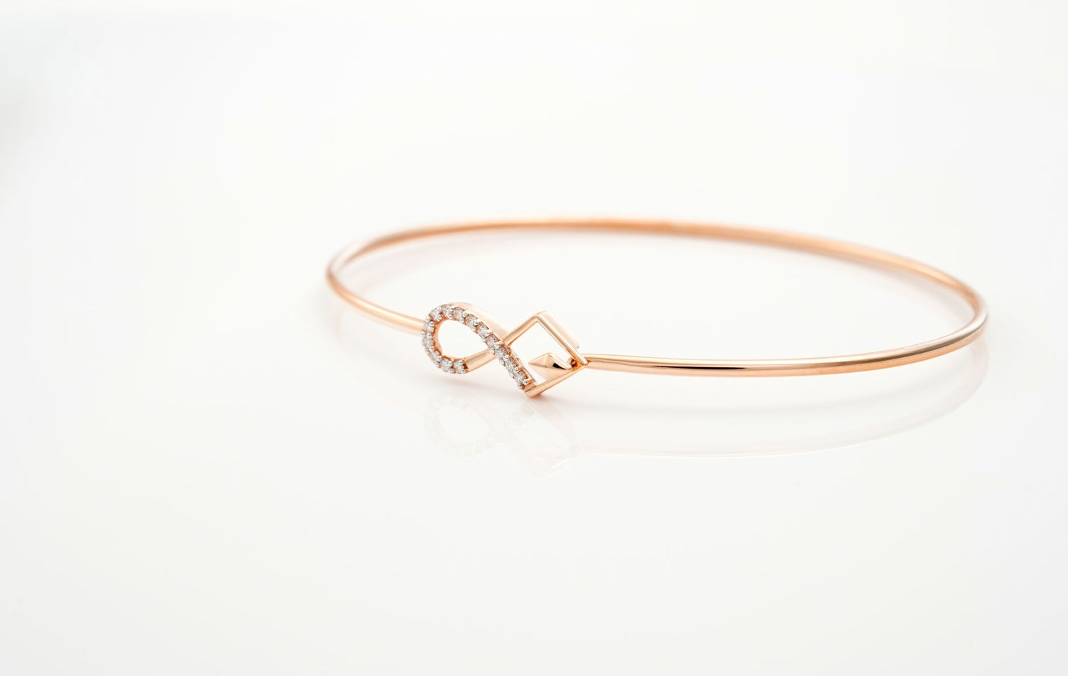 Infinity Arrow Bangle