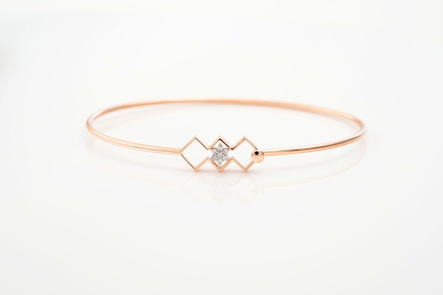 Zigzag Radiance Bangles