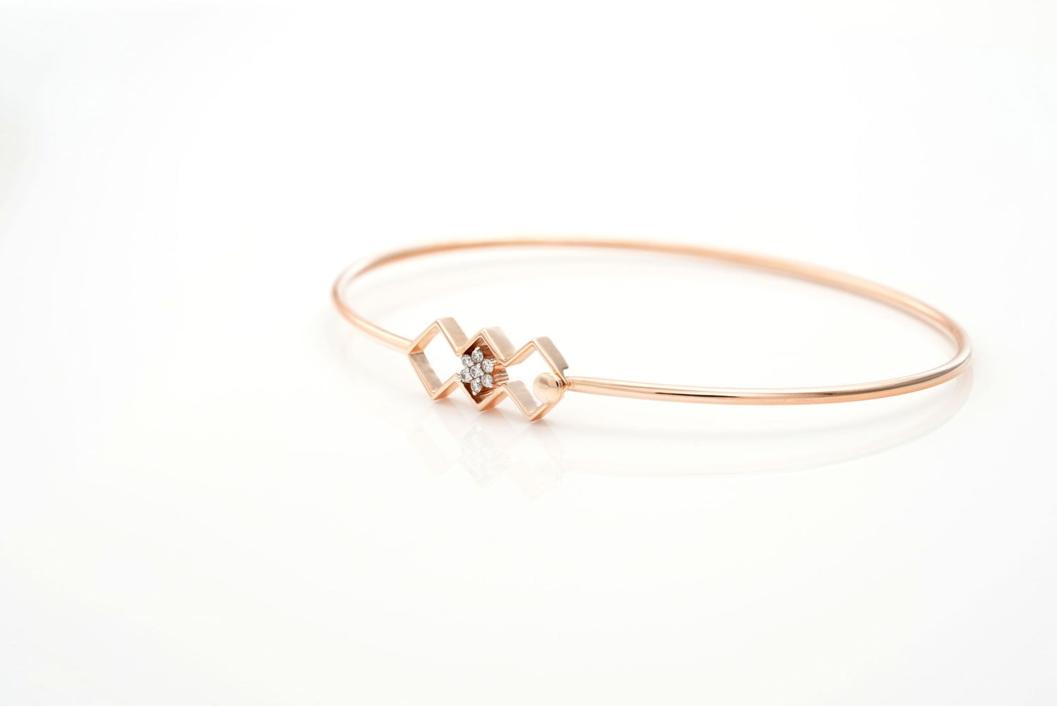 Zigzag Radiance Bangles