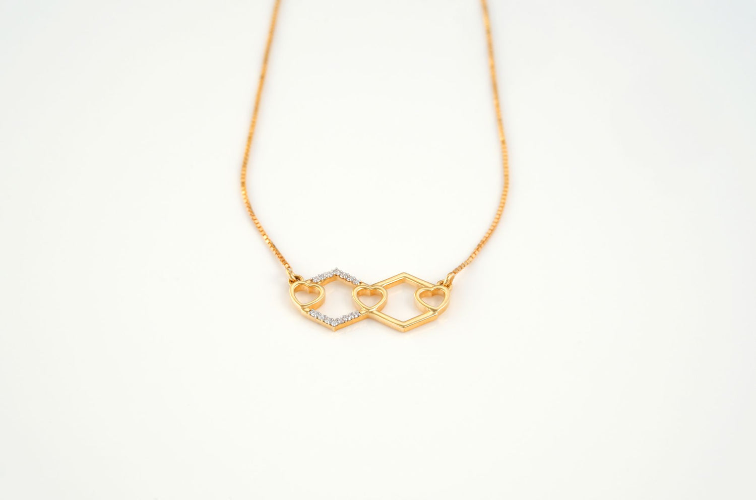 HexaHeart Glow Necklace