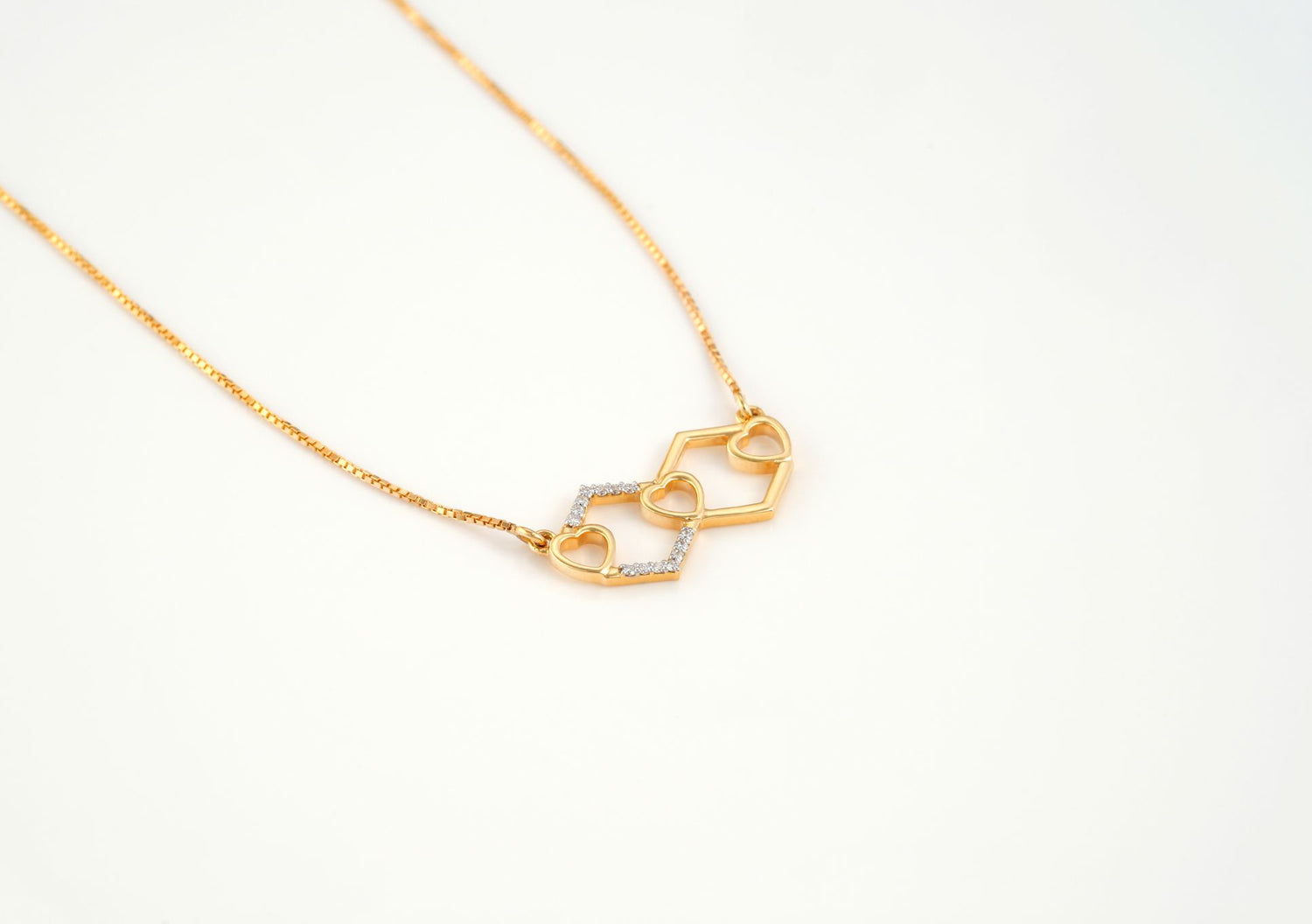 HexaHeart Glow Necklace