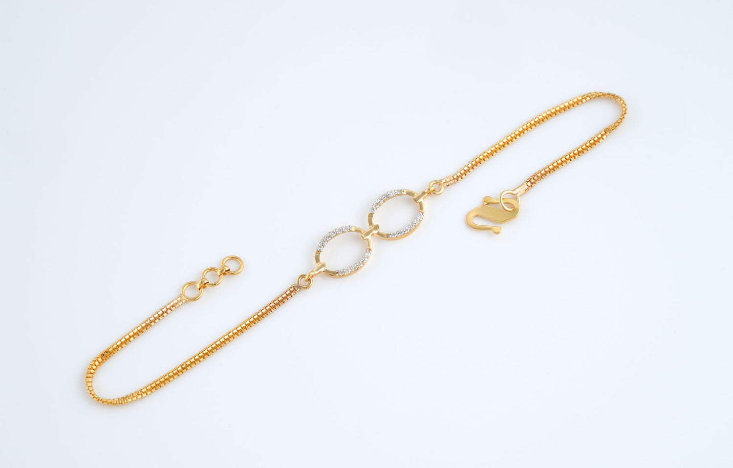 Two elegant oval Bracelet