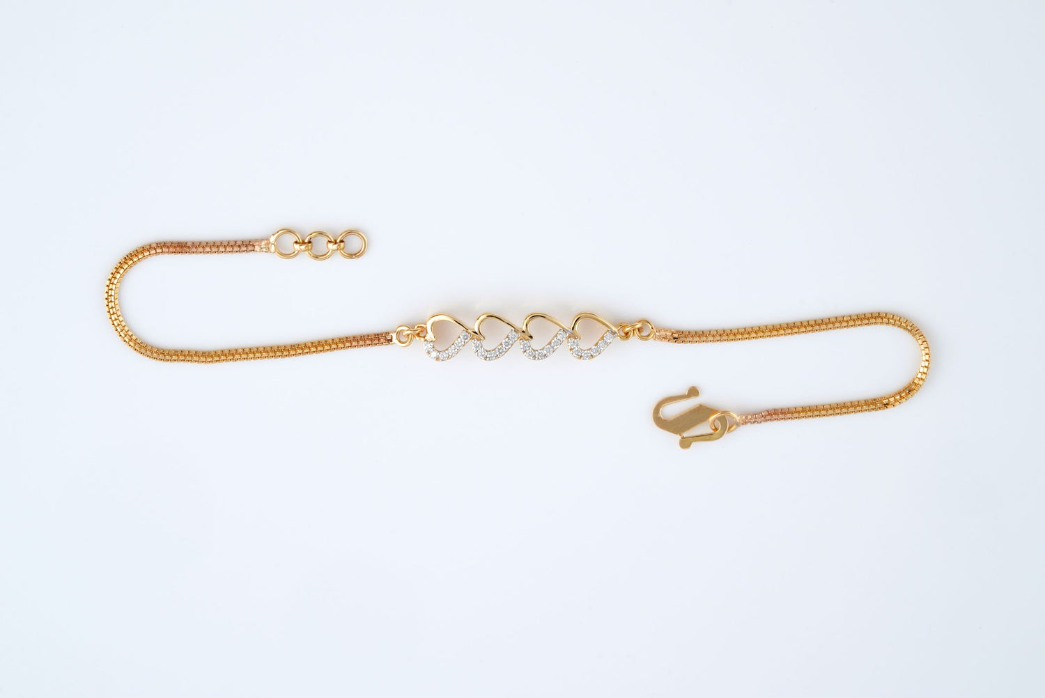 Luminous Hearts Bracelet