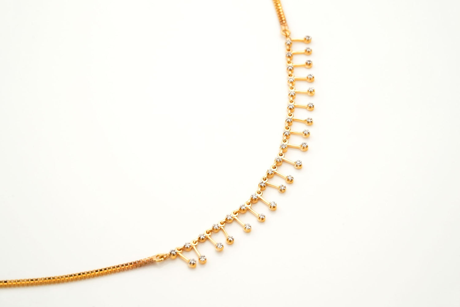 Diamond Cascade Necklace