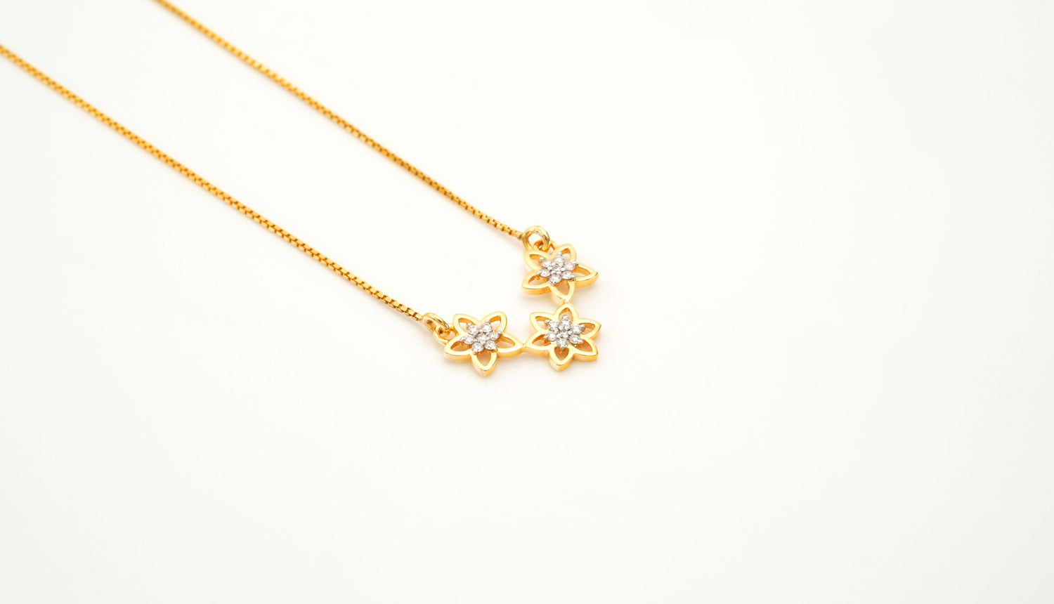 Trinity Blossom Pendants