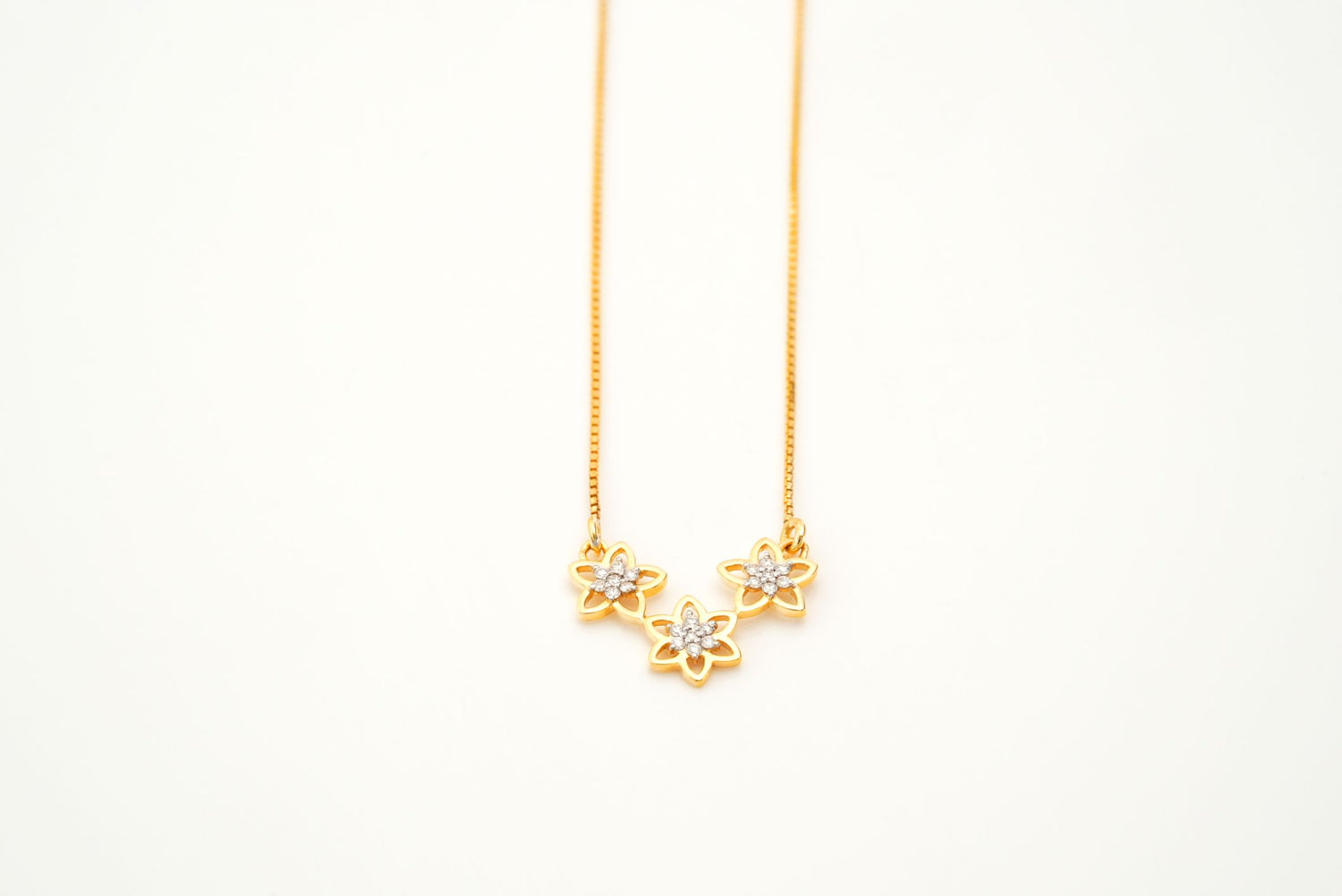 Trinity Blossom Pendants