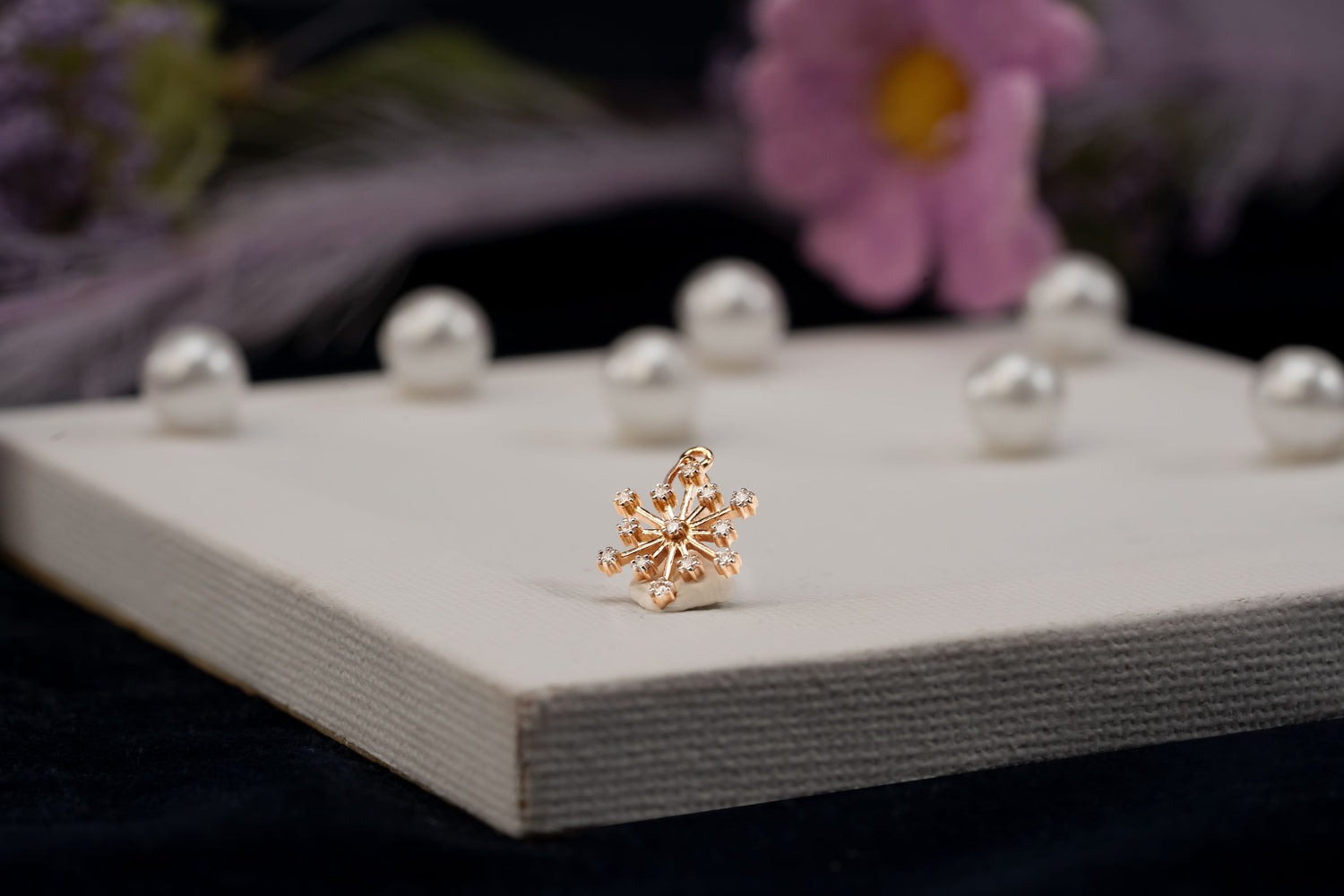 Elegant Snowflake Pendant