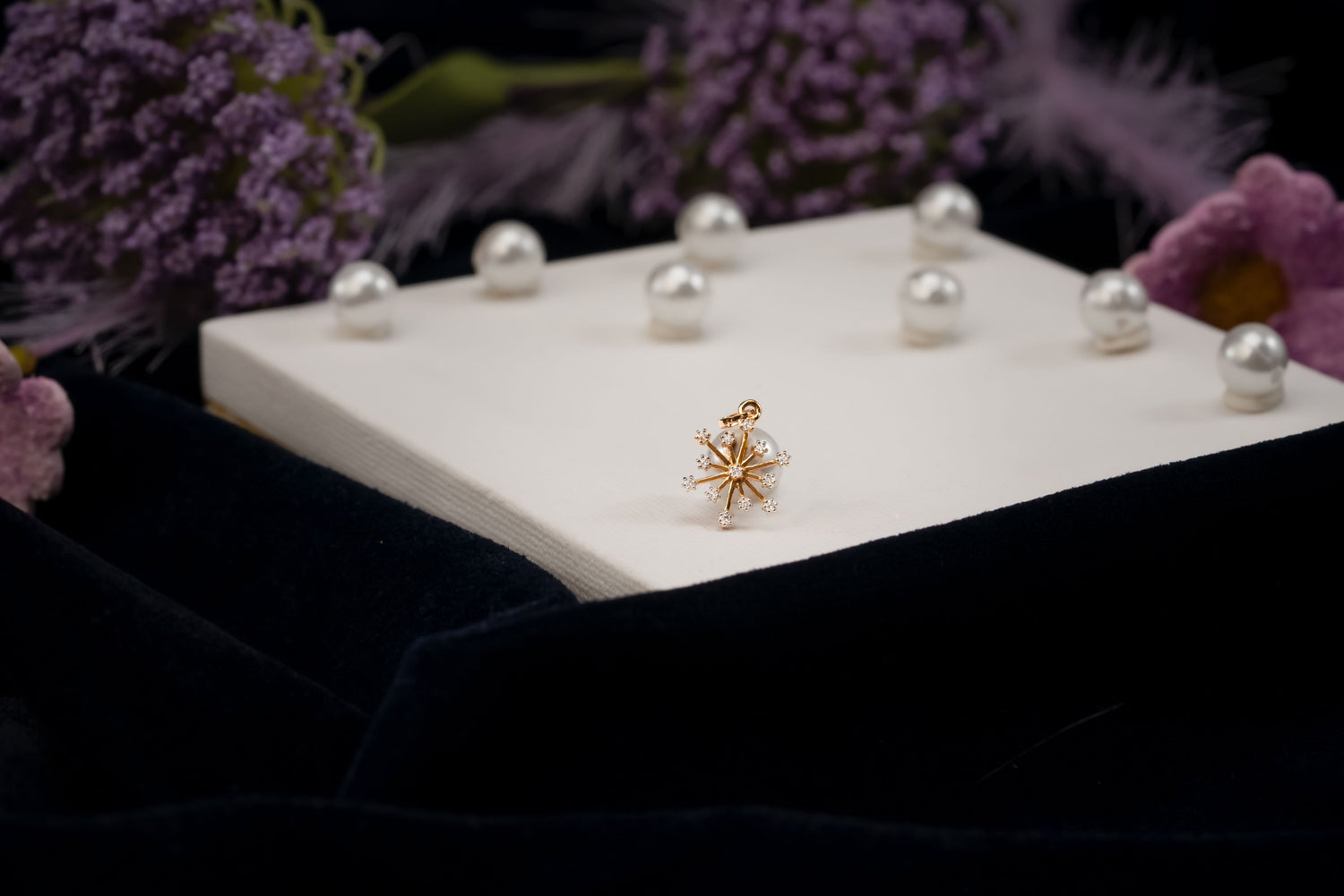 Elegant Snowflake Pendant