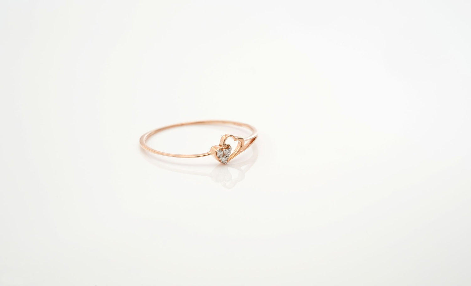 Twin Hearts Trio Ring