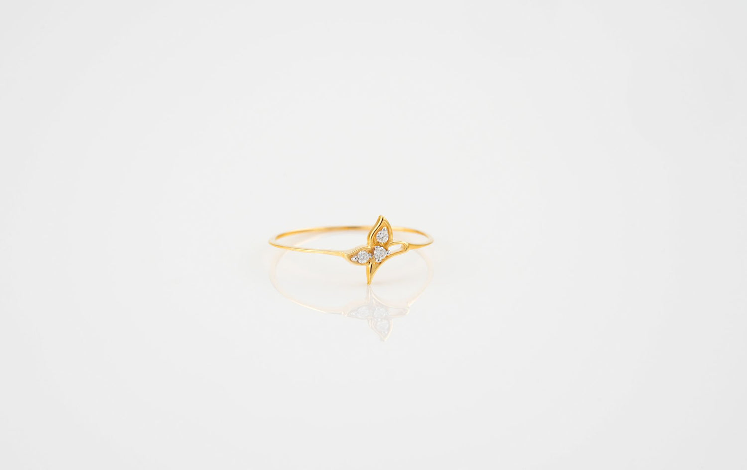 Butterfly Trio Ring