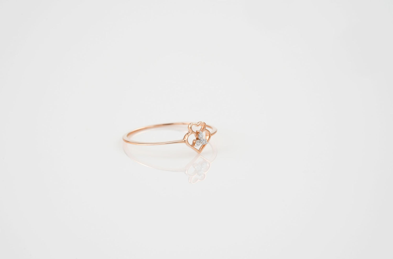 Diamond Heartbeat Ring