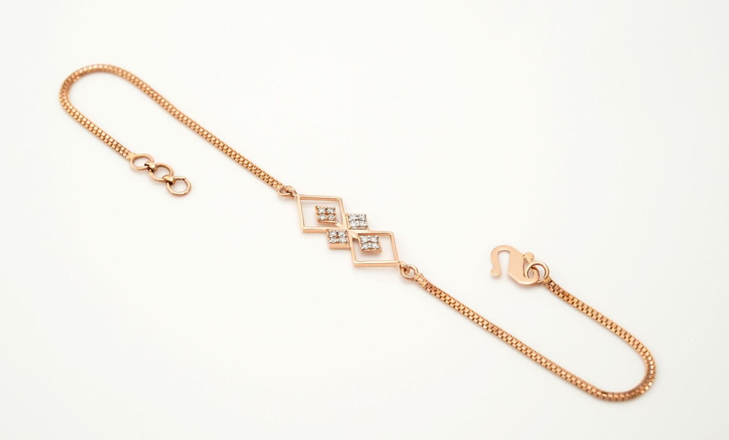 Diamond Butterflies Bracelet